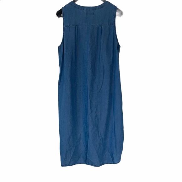 Knox Rose Denim Chambray Embroidery Tunic XXL - Picture 3 of 6